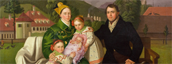 Caspar Zeitlinger mit Familie, 1830